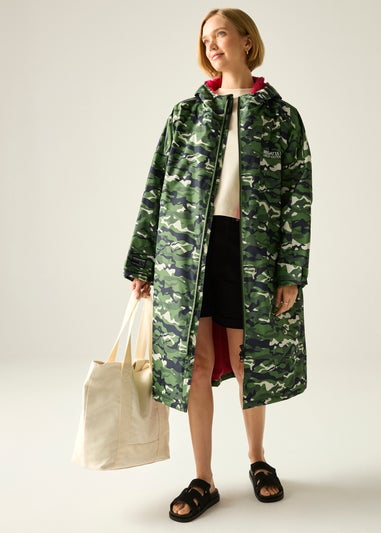 Regatta Cactus Camouflage Changing Waterproof Hydrofort Robe