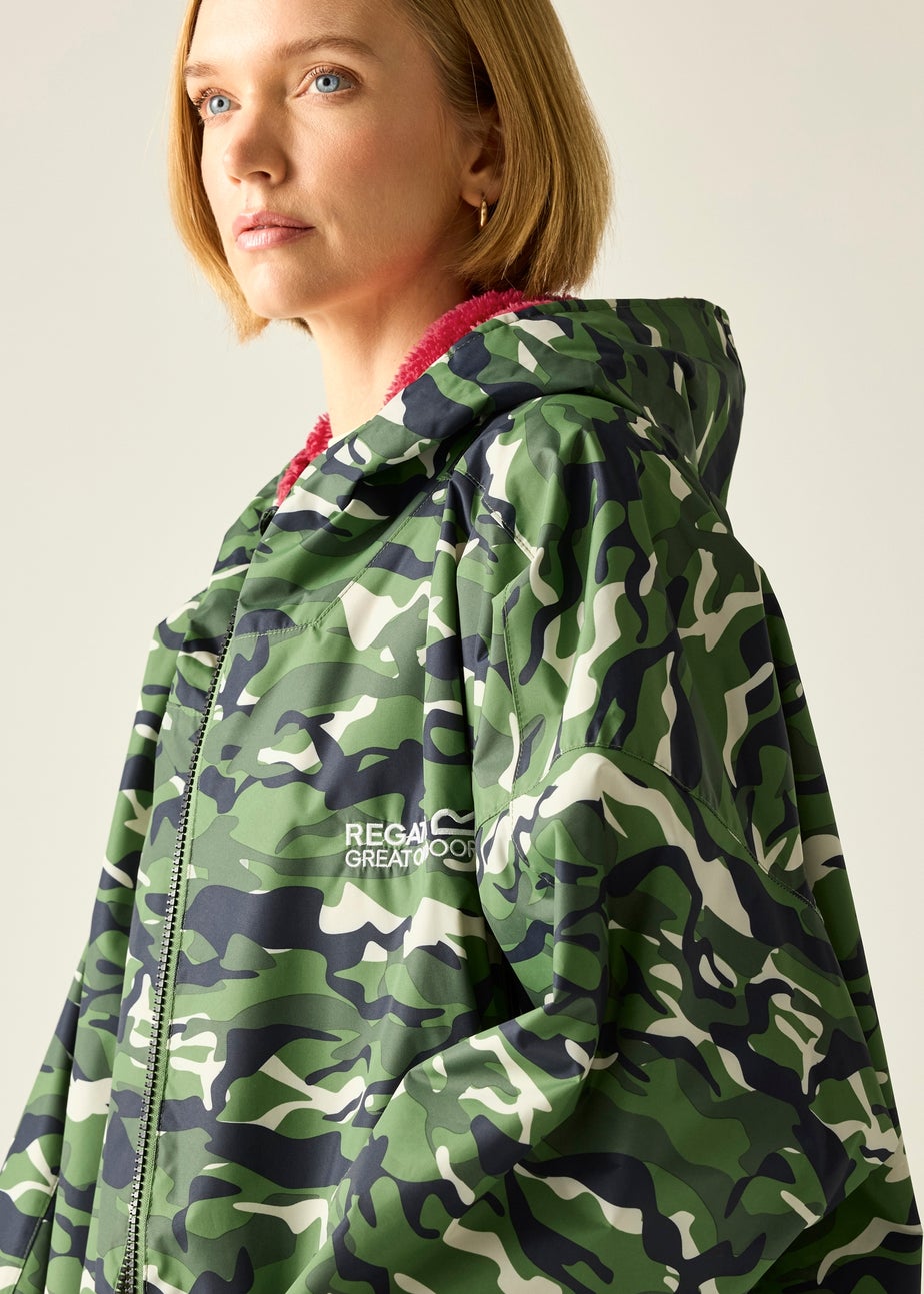 Regatta Cactus Camouflage Changing Waterproof Hydrofort Robe