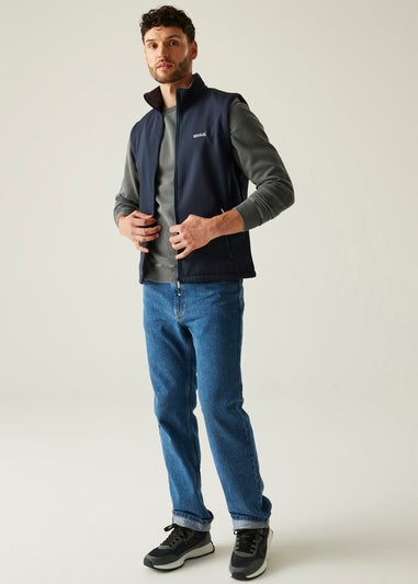 Regatta Navy Bradwell III Water Repellent Softshell Bodywarmer
