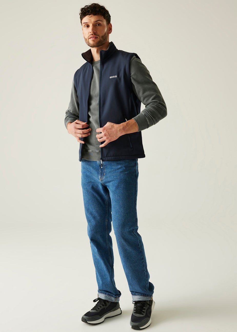 Regatta Navy Bradwell III Water Repellent Softshell Bodywarmer