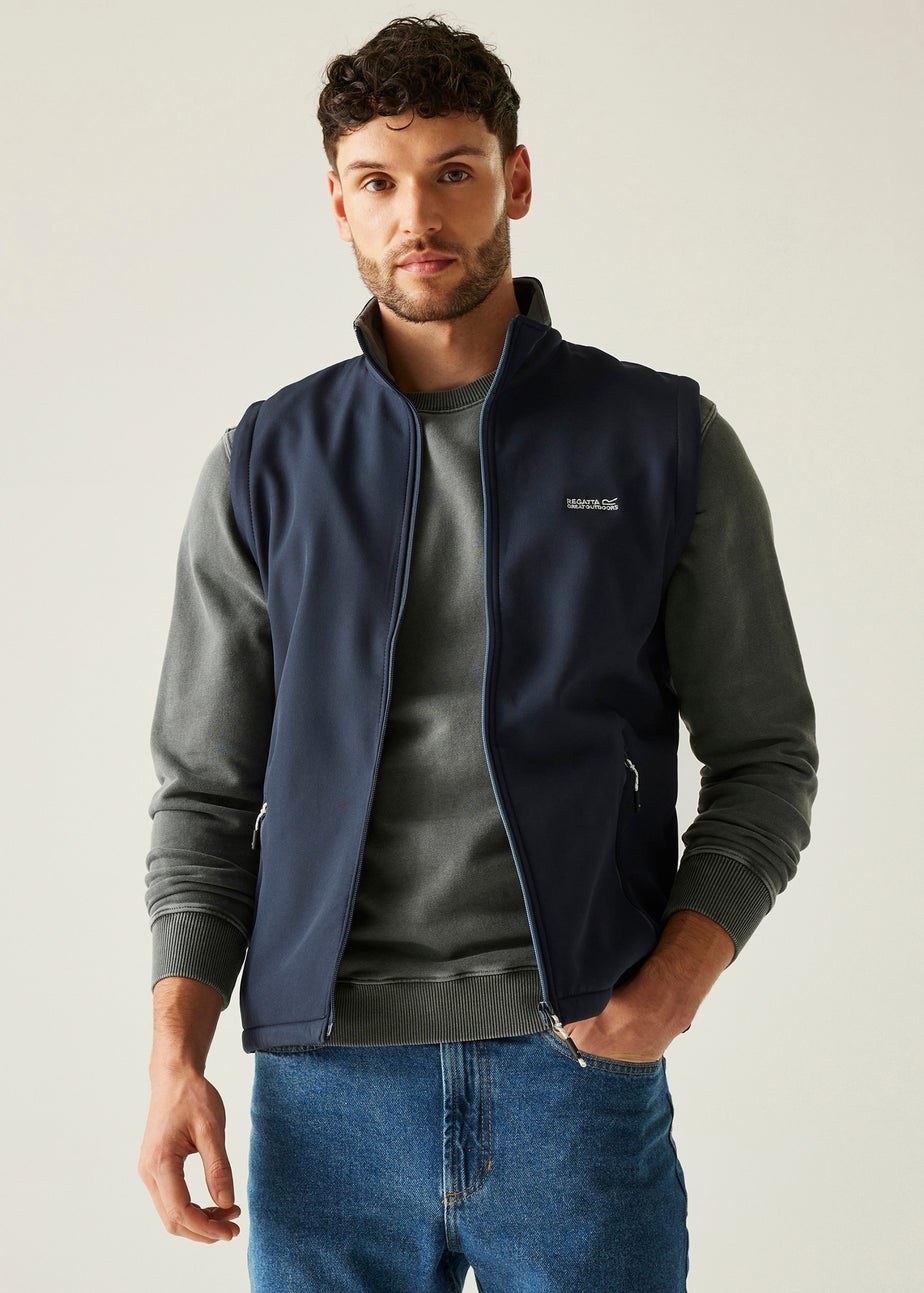 Regatta Navy Bradwell III Water Repellent Softshell Bodywarmer