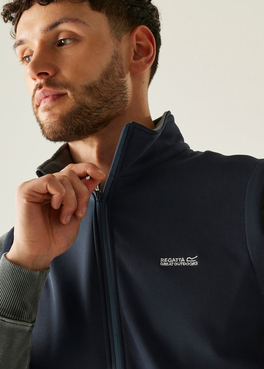 Regatta Navy Bradwell III Water Repellent Softshell Bodywarmer
