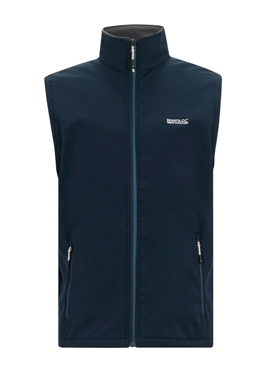 Regatta Navy Bradwell III Water Repellent Softshell Bodywarmer
