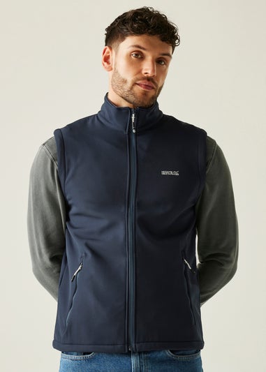 Regatta Navy Bradwell III Water Repellent Softshell Bodywarmer