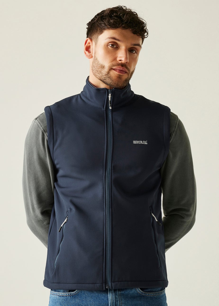 Regatta Navy Bradwell III Water Repellent Softshell Bodywarmer
