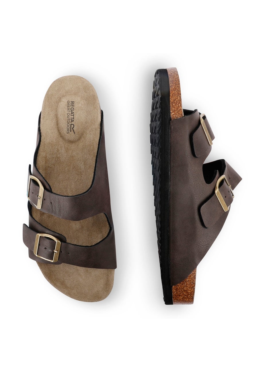 Regatta Peat Coffee Sandals