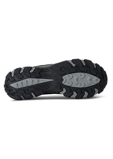 Regatta Black Granite Holcombe Low III Waterproof Breathable Isotex Walking Shoes