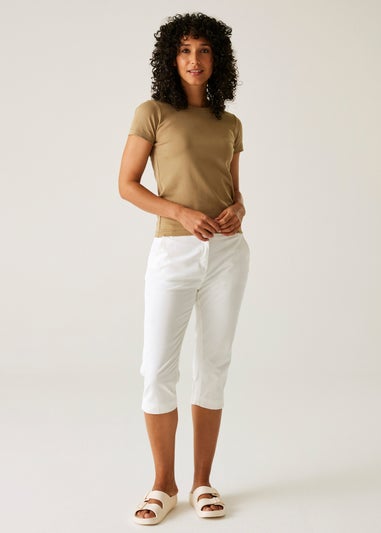 Regatta White Bayletta Capri