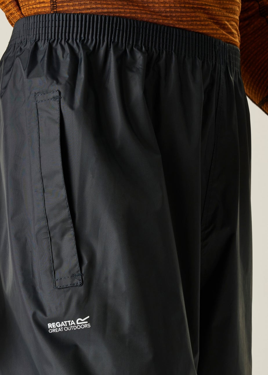 Regatta Navy Adult Stormbreak Waterproof Hydrofort Overtrousers