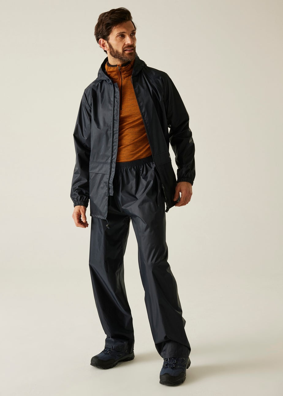 Regatta Navy Adult Stormbreak Waterproof Hydrofort Overtrousers