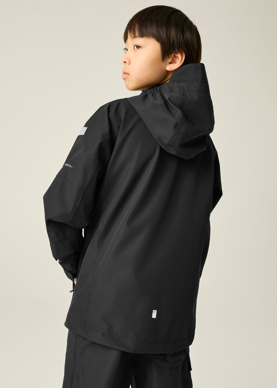 Regatta Black Kids Junior Calderdale III Waterproof Breathable Isotex Jacket (3-16 yrs)