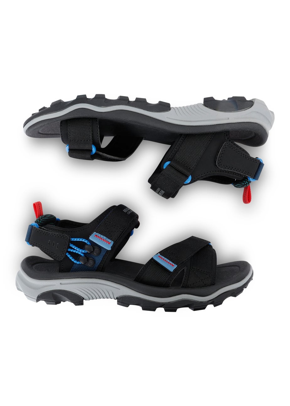 Regatta Black/Blue Coronet Blaze Sandals