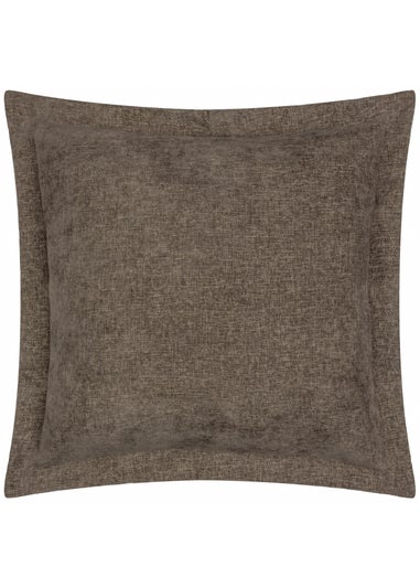 Yard Dune Chenille Brown Cushion (50 x 50 x 8 cm)