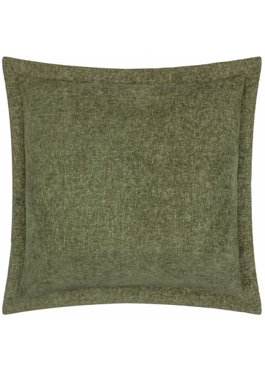 Yard Dune Chenille Green Cushion (50 x 50 x 8 cm)