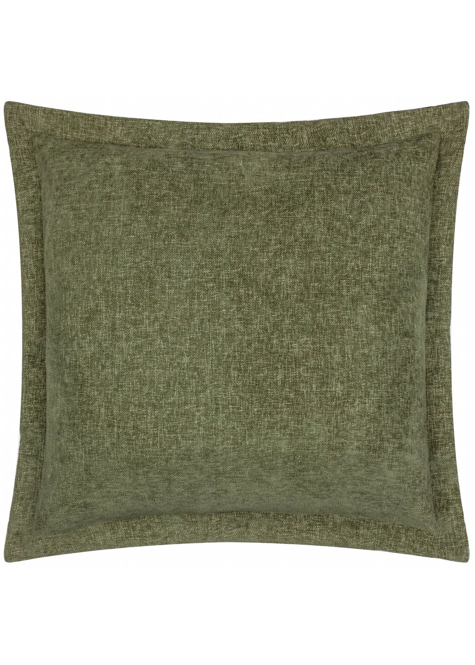 Yard Dune Chenille Green Cushion (50 x 50 x 8 cm)