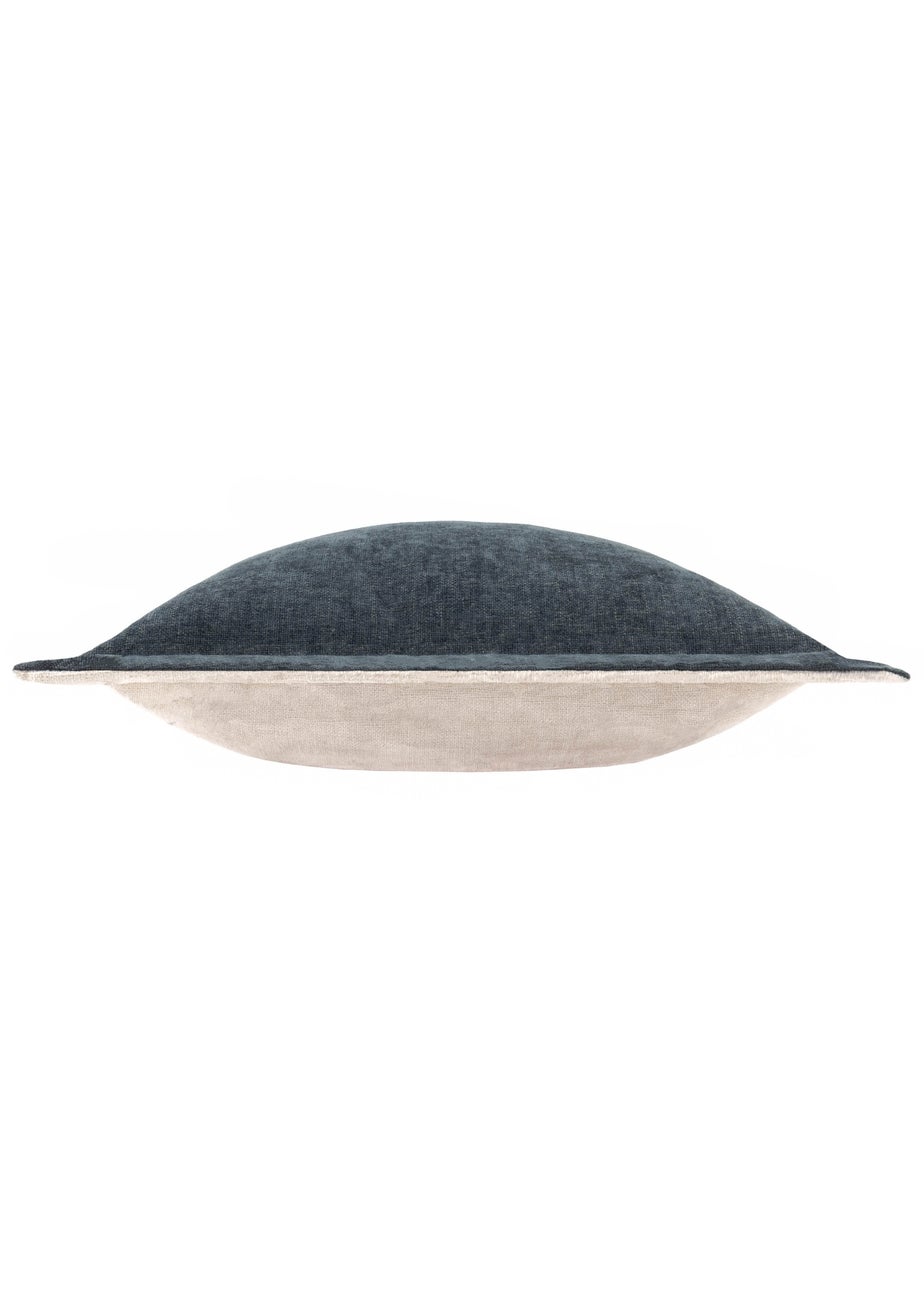 Yard Dune Chenille Grey Cushion (50 x 50 x 8 cm)