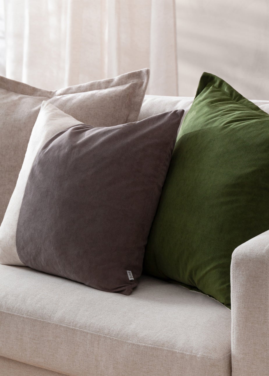 Yard Dune Chenille Natural Cushion (50 x 50 x 8 cm)