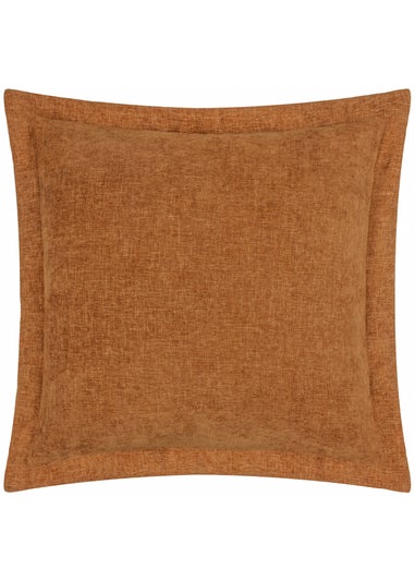 Yard Dune Chenille Rust Cushion (50 x 50 x 8 cm)
