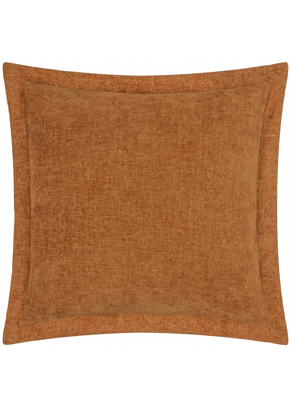 Yard Dune Chenille Rust Cushion (50 x 50 x 8 cm)