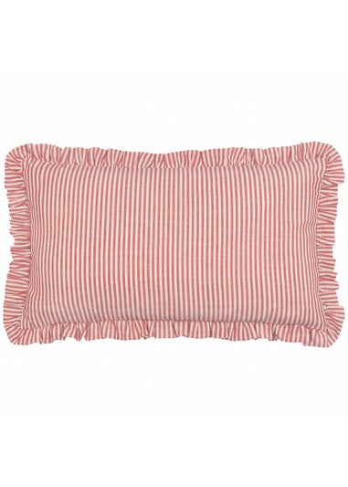 Furn Les Fruites Embroidered Ruffle Lemon Cushion (30 x 50 x 8 cm)