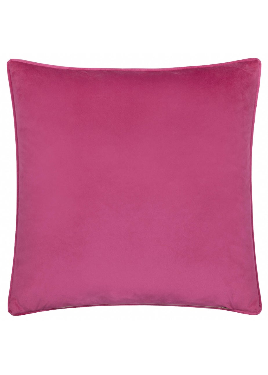 Furn True Leopard Piped Velvet Mutli Cushion (43 x 43 x 8 cm)