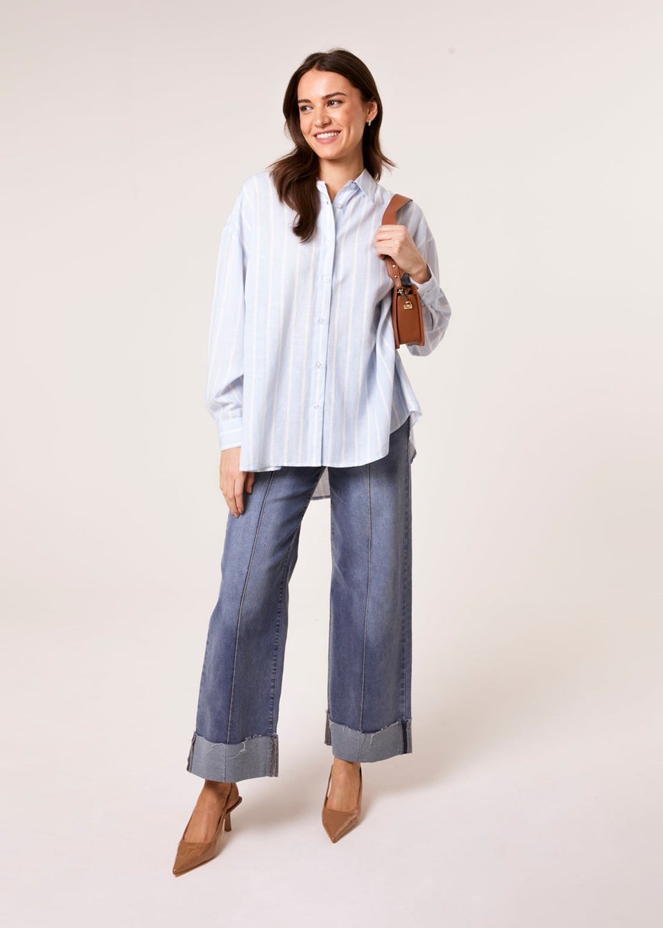 Blue Vanilla Blue Oversized Shirt