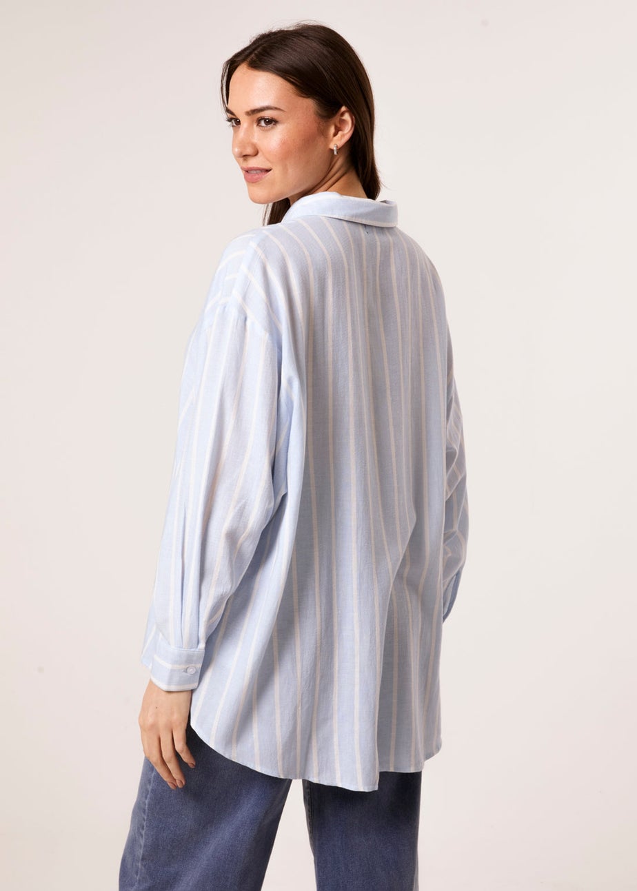 Blue Vanilla Blue Oversized Shirt
