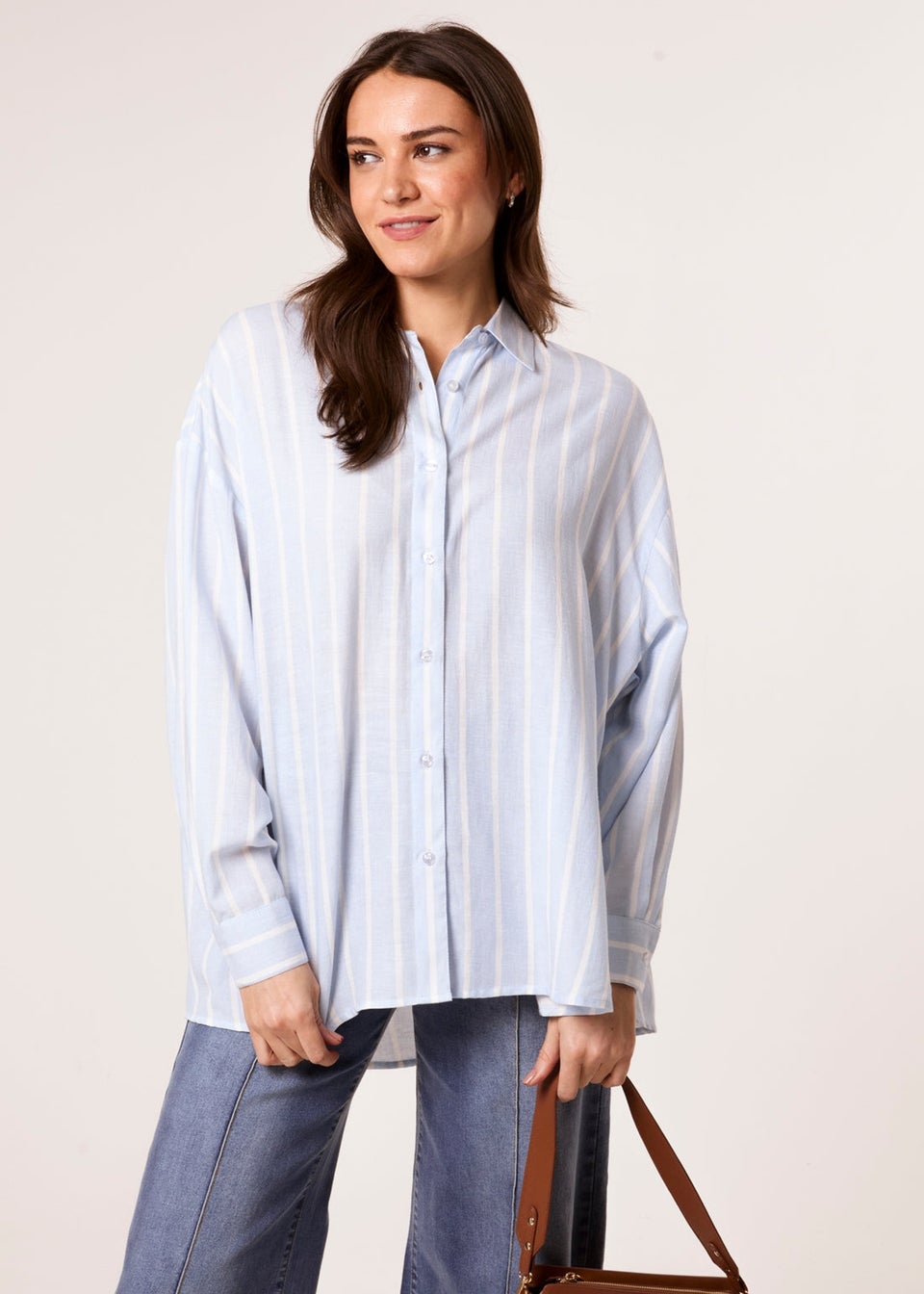 Blue Vanilla Blue Oversized Shirt