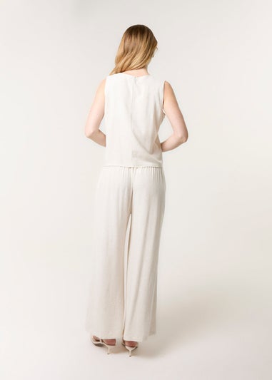 Blue Vanilla Stone Waistcoat and Trouser Set