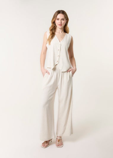 Blue Vanilla Stone Waistcoat and Trouser Set