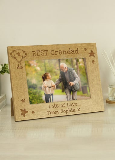 Personalised Memento Company Clear Simply The Best 6x4 Photo Frame