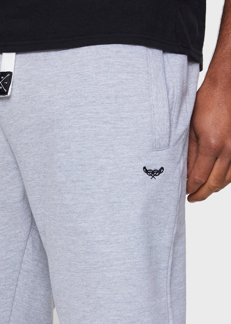 Threadbare Light Grey Straight Leg Joggers