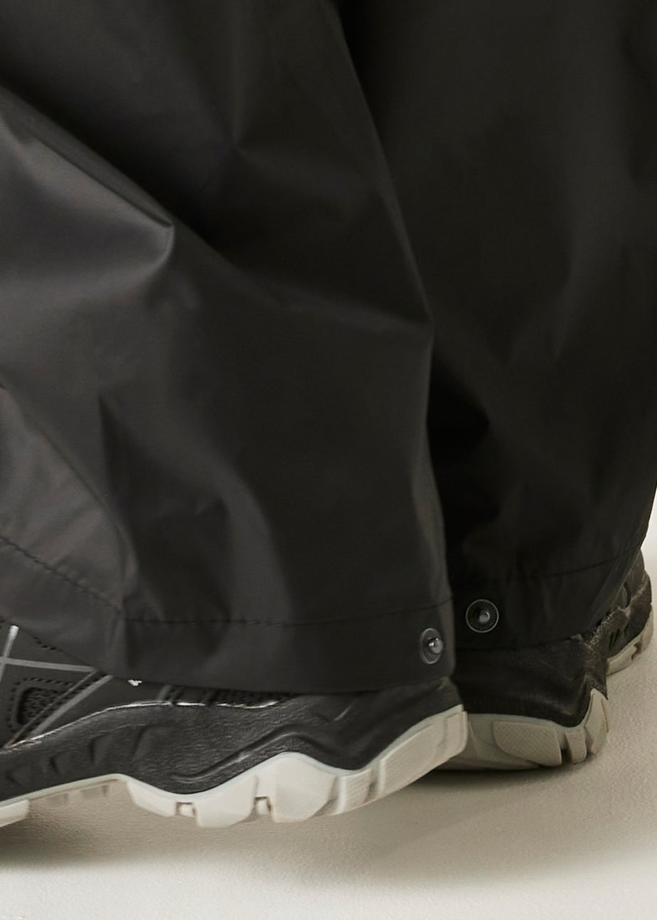 Regatta Kids Pack It Black Waterproof Breathable Isolite Overtrousers (2-14 yrs)