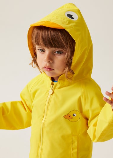 Regatta Lemon Kids Animal Lightweight Hydrofort Jacket (6 Months - 6 Years)