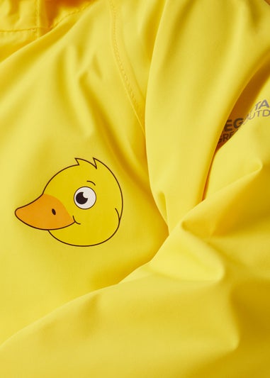 Regatta Lemon Kids Animal Lightweight Hydrofort Jacket (6 Months - 6 Years)