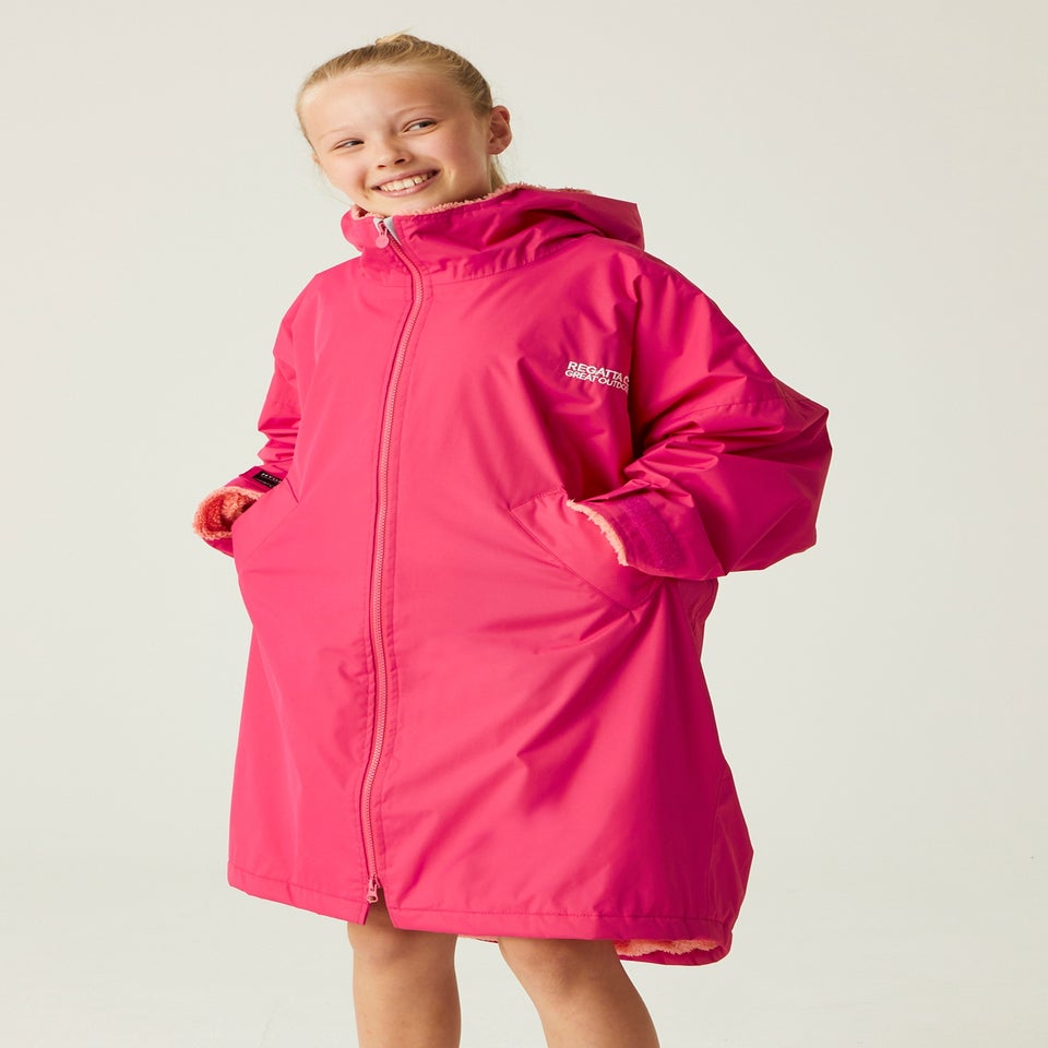 Regatta Berry Kids Junior Waterproof Hydrofort Robe (3-13 Years)