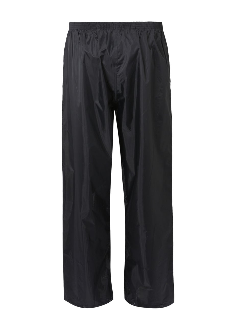 Regatta Black Adult Stormbreak Waterproof Hydrofort Overtrousers