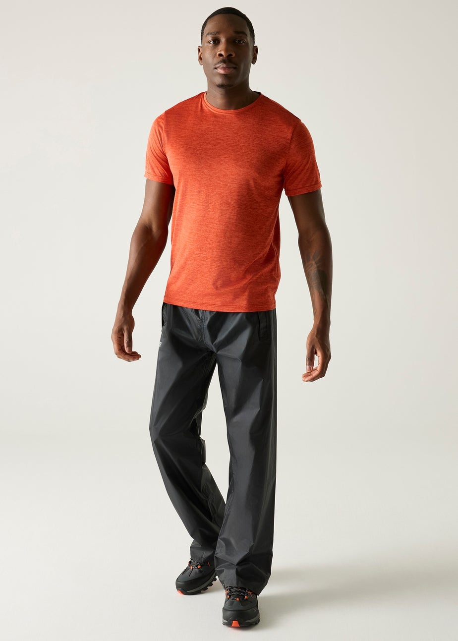 Regatta Black Stormbreak Waterproof with Hydrafort Technology Overtrousers