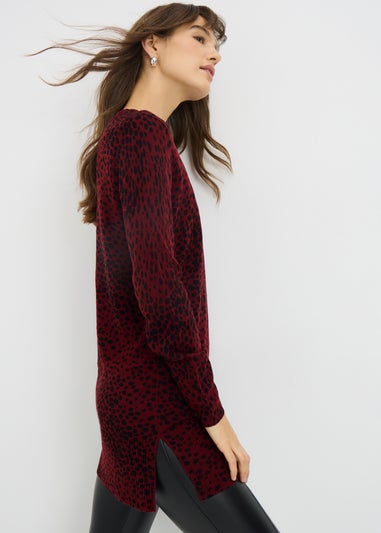 Burgundy Markmaking Soft Jumper