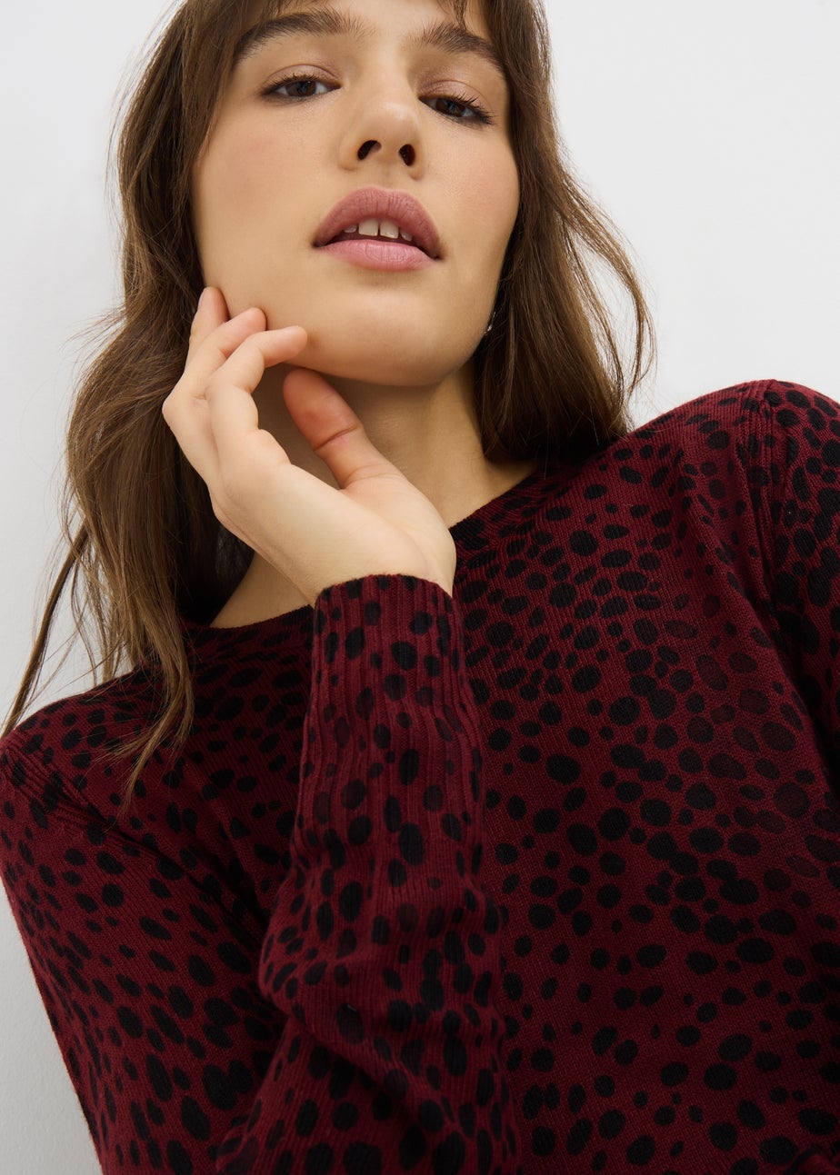 Burgundy Markmaking Soft Jumper