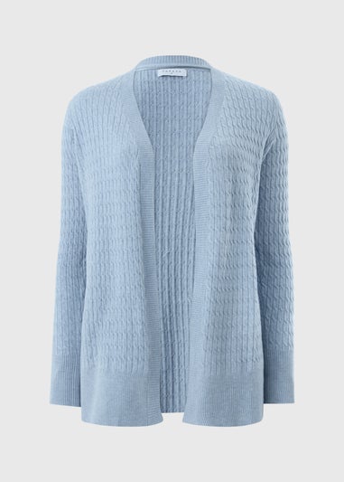 Blue Baby Cable Cardigan