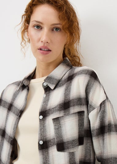 Brown Check Shirt