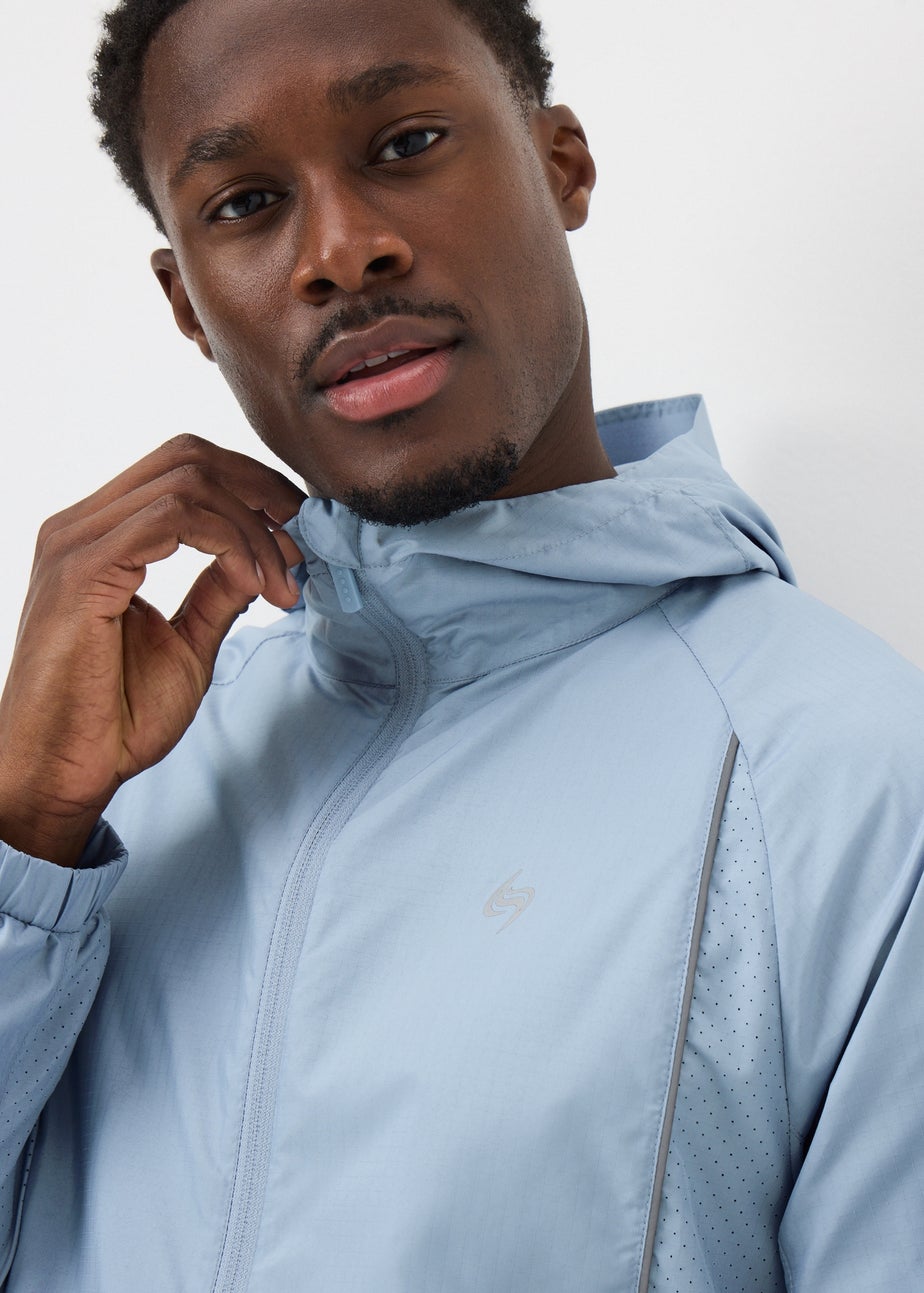Souluxe Light Blue Running Jacket