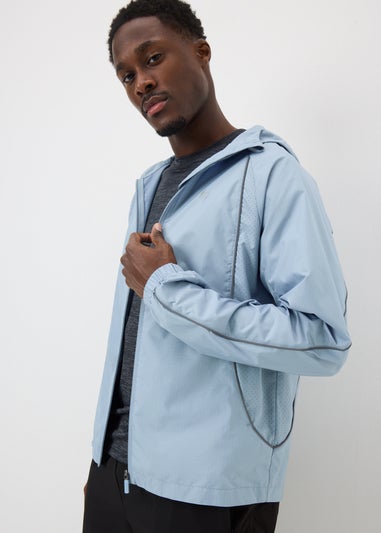 Souluxe Light Blue Running Jacket