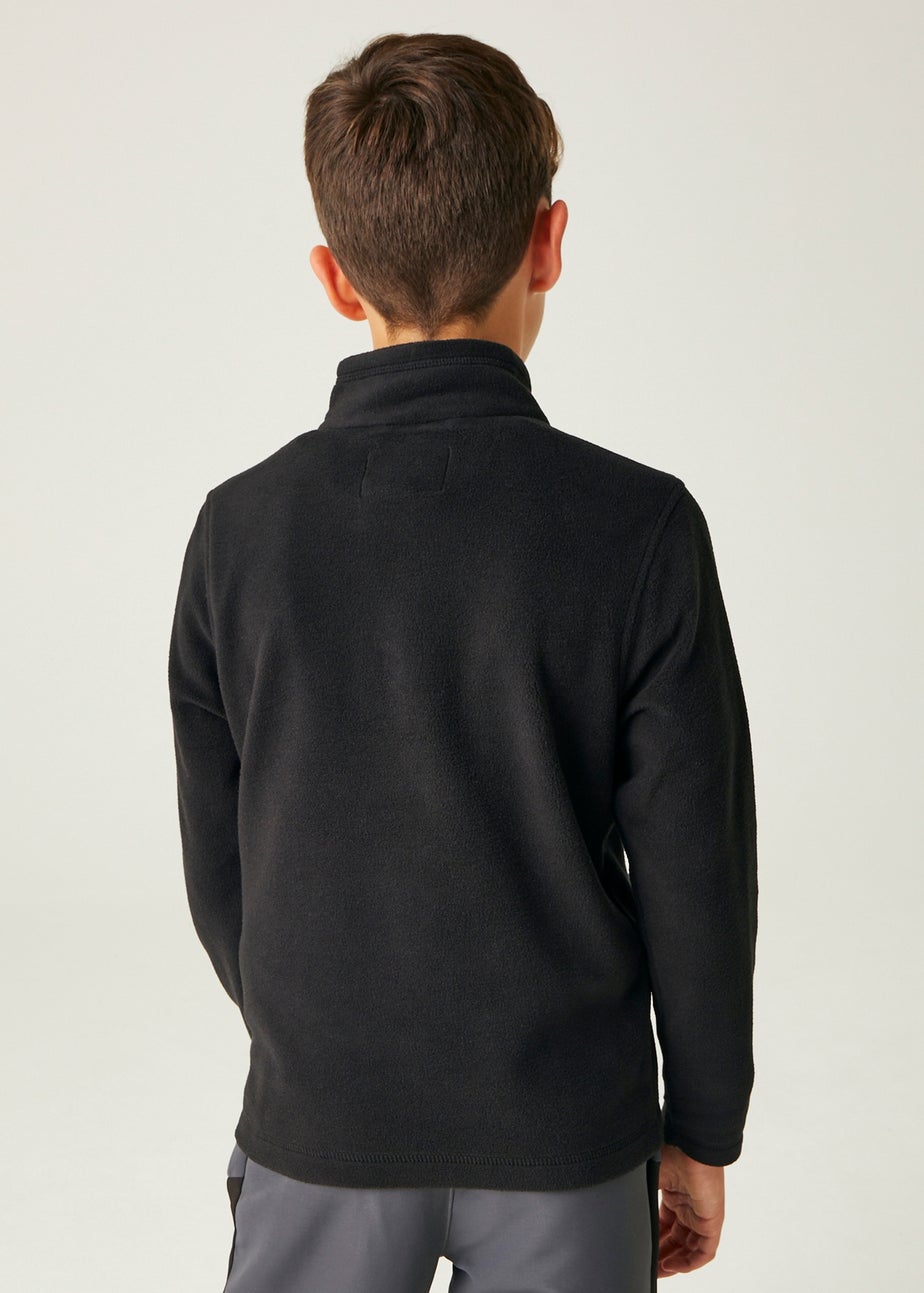 Regatta Black/ Black Kids Hot Shot II Anti-Pill Symmetry Fleece (3-16 Years)