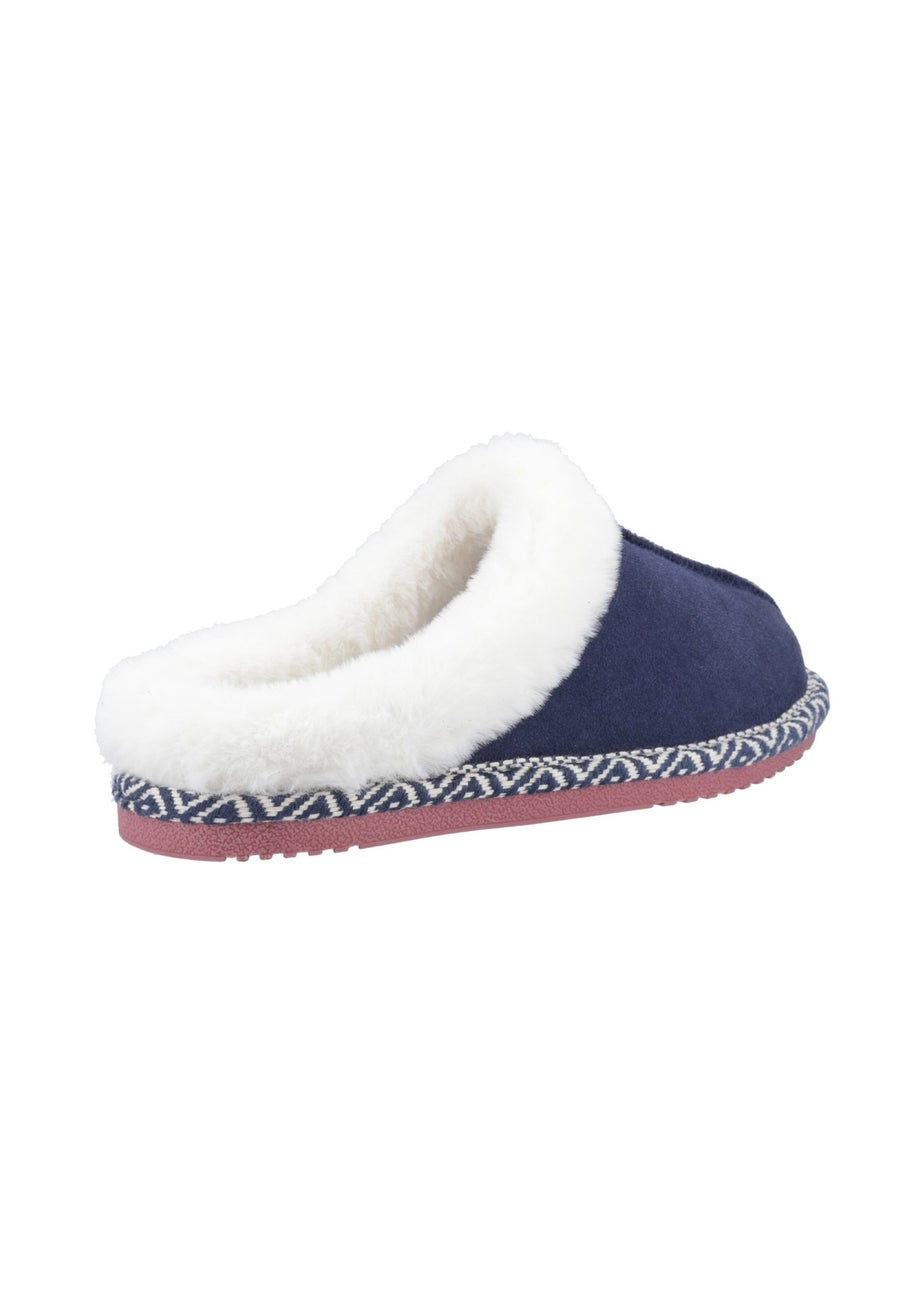 Hush Puppies Navy Amara Slippers