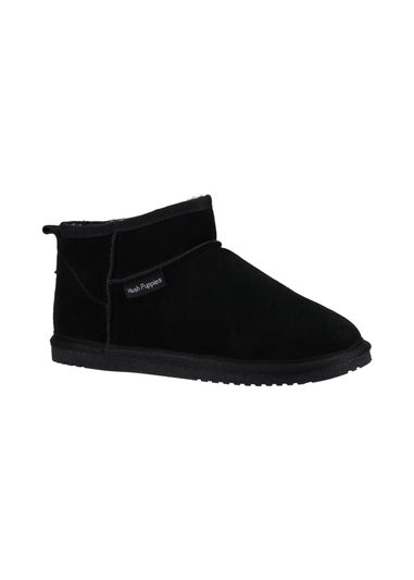 Hush Puppies Black Ashanti Slippers