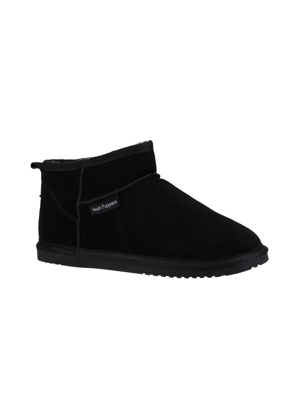 Hush Puppies Black Ashanti Slippers