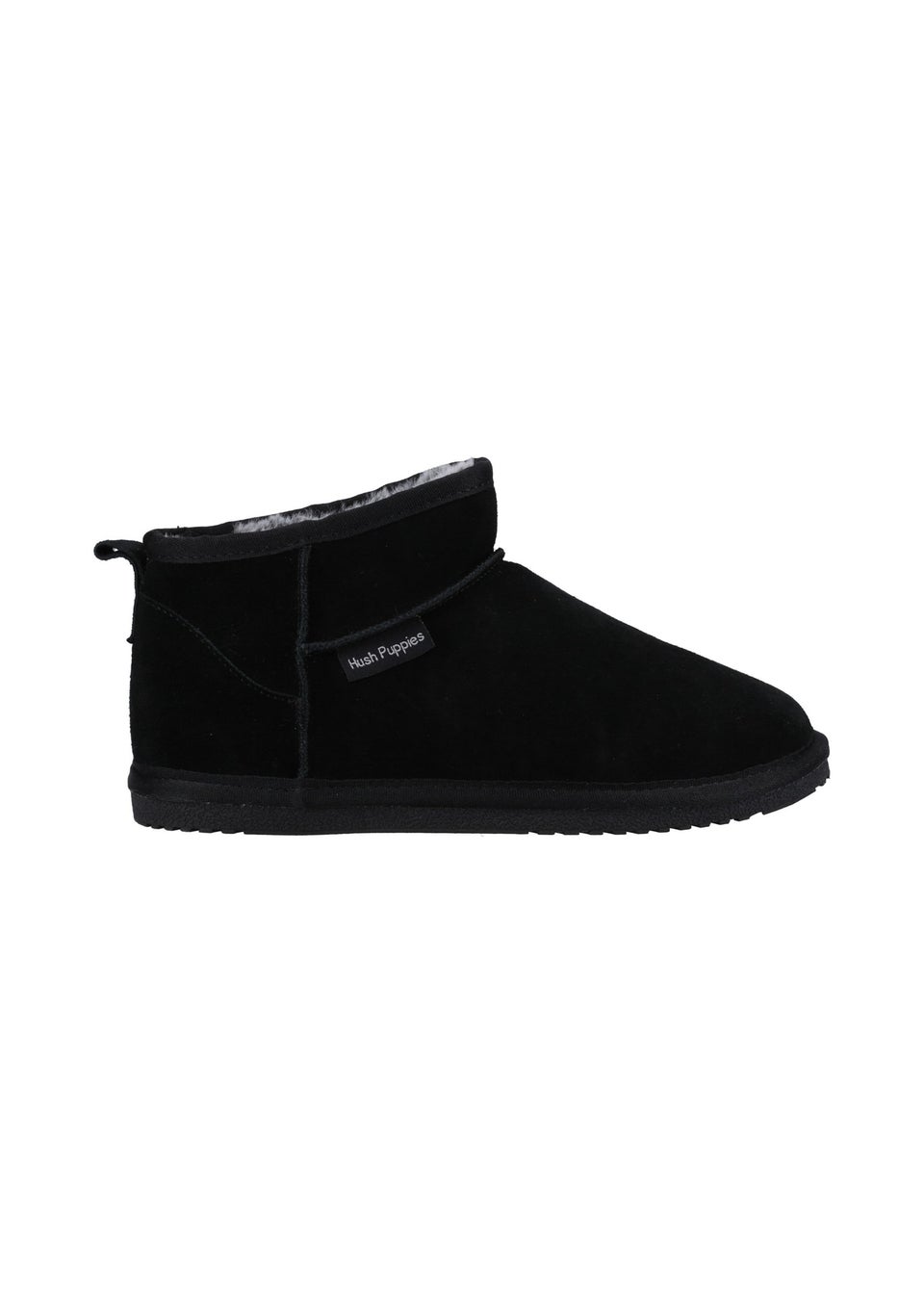 Hush Puppies Black Ashanti Slippers