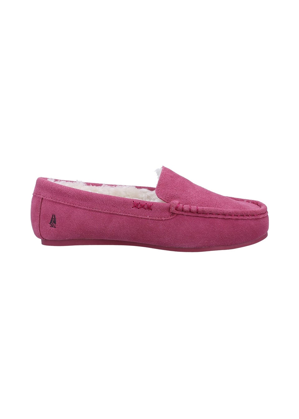 Hush Puppies Pink Annie Mocassin Slippers